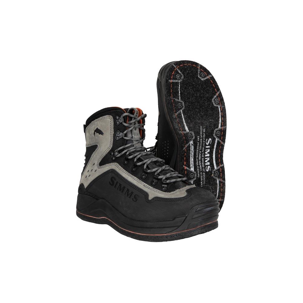 Simms G3 Guide Wading Boot Felt Soles Men's in Steel Grey